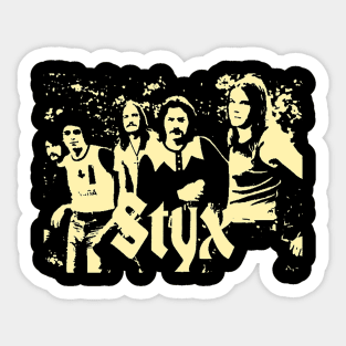 Retro Styx Sticker